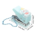 thumbnail image 2 of unbranded Perforadora Ajustable Para Color Azul Para Uso En Oficinas Y Proyectos Creativos, 2 of 8