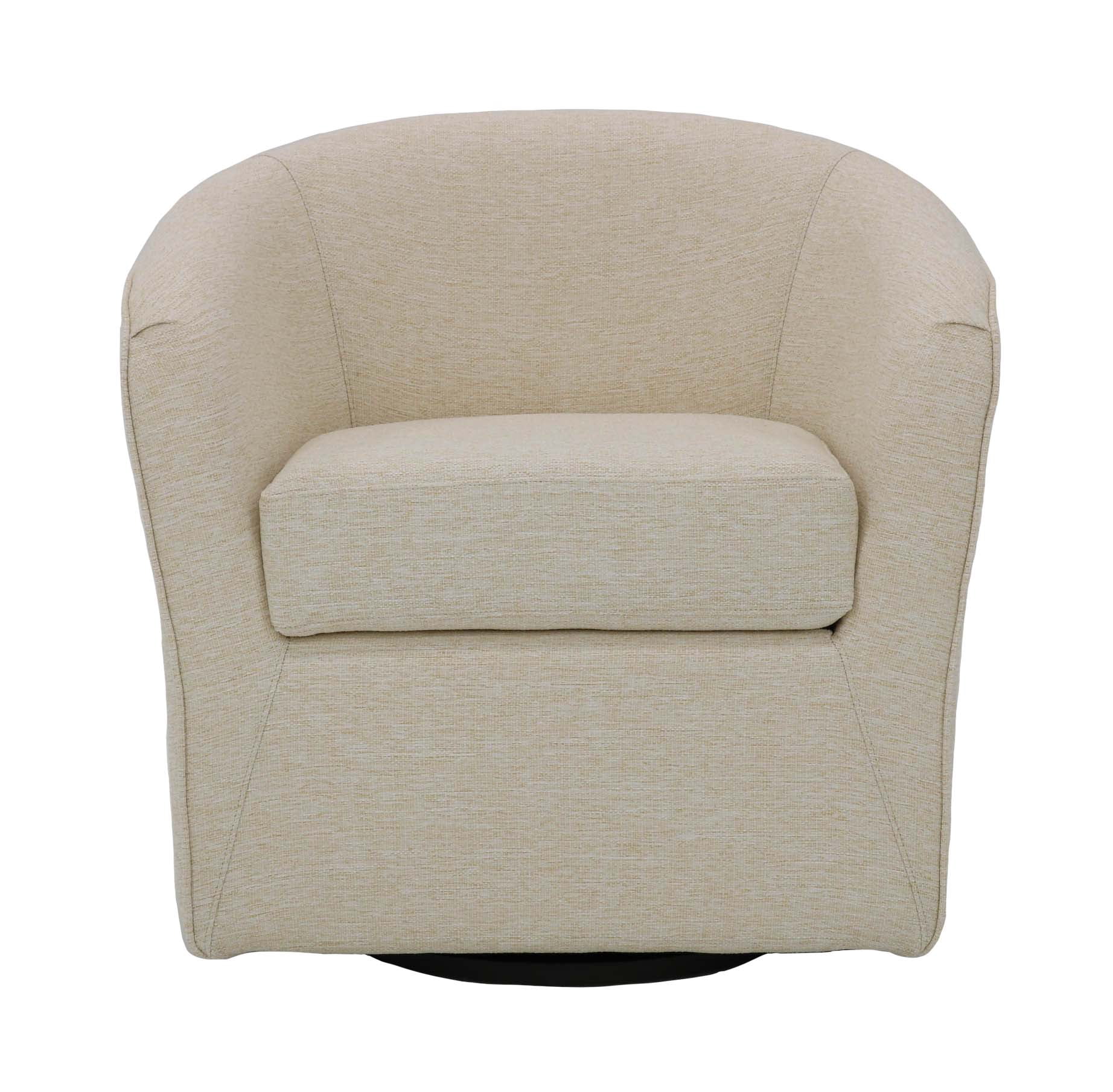 Mainstays Miles Swivel Accent Chair, Zeus Sand