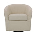 thumbnail image 5 of Mainstays Miles Swivel Accent Chair, Zeus Sand, 5 of 7