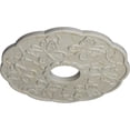 thumbnail image 3 of Ekena Millwork 17 7/8"OD x 3 7/8"ID x 1"P Terrones Butterfly Ceiling Medallion (Fits Canopies up to 3 7/8"), Hand-Painted Pot of Cream Crackle, 3 of 6