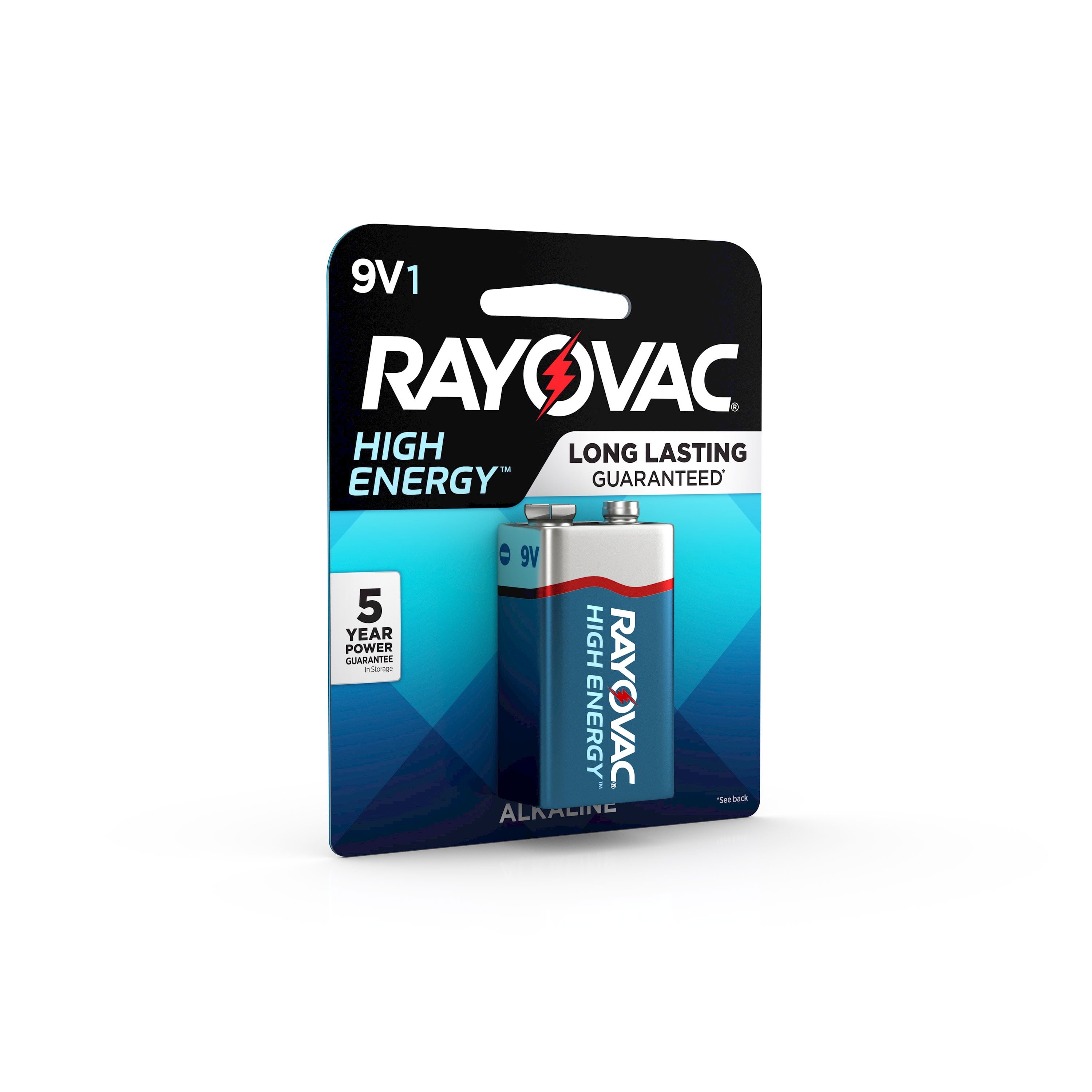 Rayovac High Energy Alkaline 9v Batteries 1 Count