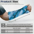 thumbnail image 6 of COEQINE Marble Print Arm Cast Covers Wrist Elbow Cast Wound Scratcher Covers Small Bandage Protector Stretch Arm Sleeves Easy to Put on Decorative Cast Covers Gifts for Friends, 6 of 7