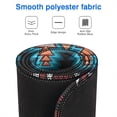 thumbnail image 3 of Long Mouse Pads for Desk,Blue and Orange Geometric Boho Pattern Desk Mats on Top Of Desks, Desk Mouse Pad Extra Large with 3mm Non-Slip Base and Stitched Edge for Gaming,Office,Work,Home 47.3"x23.6", 3 of 6