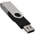 thumbnail image 3 of Lot de 10 Clés USB, Clé USB 8 Go, Clé USB2.0, Clé Pivotante, Clés USB, Clé Mémoire, Noir, 3 of 4