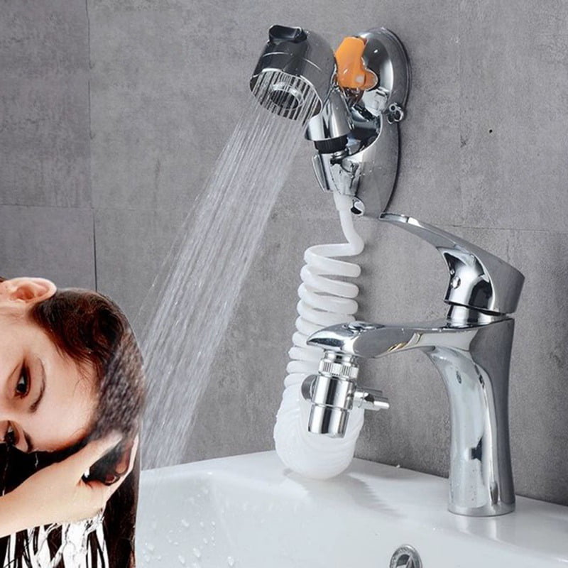 Bathroom Faucet Shower Diverter Faucet Spout Diversion Valve Home Kitchen Diverter