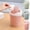Blue, variant on Lwlmwt Desktop Trash Can,Mini Trash Can with Lid,Shaking Lid Type,Small Table Top Plastic Covered Waste Basket,Cute Garbage Bin,for Office,Home,Car