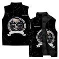 thumbnail image 3 of Chaleco con estampado digital 3D de calavera para hombre, chaleco aislante para hombre, esqueleto, duradero, moderno, moderno, asequible, de alta calidad, cálido, Weste, 3 of 4