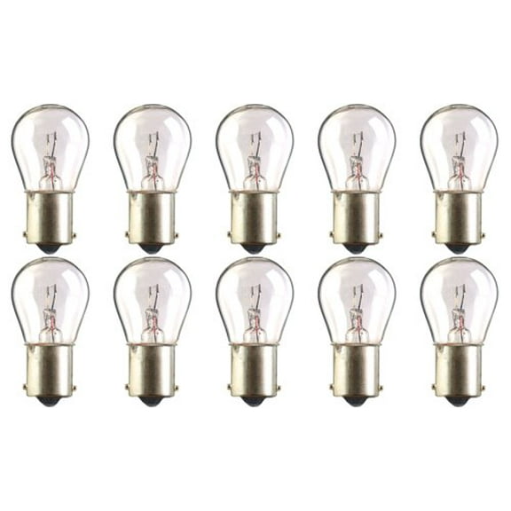 CEC Industries #7506 Bulbs, 12 V, 21 W, BA15s Base, S-8 shape (Box of 10)