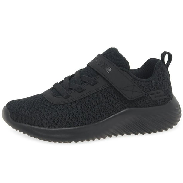 Zapatilla Skechers Kids Bounder-Baronik negro/negra unisex