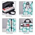 thumbnail image 3 of Balery Vintage Floral Mochila ligera para hombre y mujer: duradera e impermeable, ideal para la escuela, el trabajo, viajes y uso diario., 3 of 7
