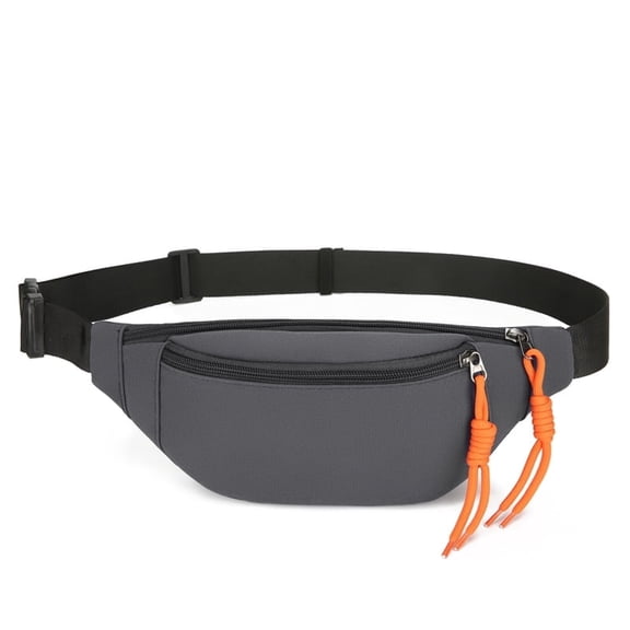 STCYLZFU Unisex Lightweight Sports Waist Pack – Adjustable Fanny Pack for Men and Women, Water-Resistant Running Belt Bag for Gym, Cycling, Hiking, Travel – Wear as Waist, Chest or Crossbody