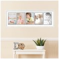 thumbnail image 2 of ArtToFrames Collage Photo Picture Frame with 5 - 8x12" Openings, Framed in White with Fabric White and Black Mats (CDM-3966-896), 2 of 8