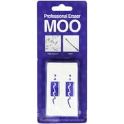 MOO PVC Eraser 2/Pkg-83g/Medium (27129435)