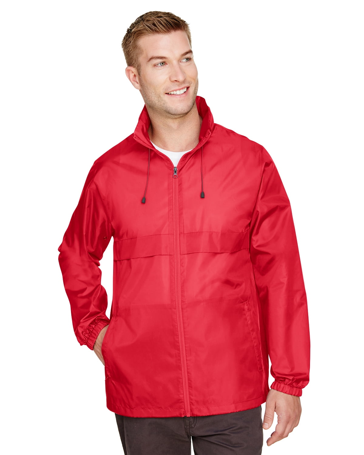 Team 365, The Adult Zone Protect Lightweight Jacket - SPORT RED - 3XL ...