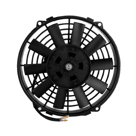 LHCER Car Air Conditioning Fan,12V 24V 80W 9inch Universal Car Curved Blade Air Conditioner Condenser Electric Cooling Fan