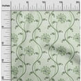 thumbnail image 2 of oneOone Polyester Spandex Mint Green Fabric Florals Sewing Craft Projects Fabric Prints By Yard 56 Inch Wide, 2 of 4