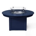 thumbnail image 6 of WestinTrends Helios 47" Modern Outdoor 55,000 BTU Patio Propane Round Fire Pit Table (Rocks Not Included), Navy Blue, 6 of 15