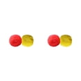 thumbnail image 1 of Monstrate Cubierta de micrófono premium 200x: cubierta antipolvo no tejida adecuada para micrófonos Apariencia elegante rojo + amarillo (100 rojo + amarillo (100 piezas) 2Conjunto, 1 of 6