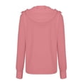 thumbnail image 6 of Summer Tops for Women Sun Shirts Jacket Zip Up Hoodie Long Sleeve Summer Ice Outdoor with Pockets, 6 of 6