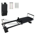 thumbnail image 2 of EDTara Machine de Réformage de Pilates Pliable, Équipement de Pilates Compact et Robuste pour Usage Domestique avec Double Résistance Réglable, Rembourrage Haute Densité, et Capacité de 250 Lbs, 2 of 8