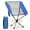 Blue, variant on Biotree 360° Swivel Camping Chair with Cup Holder and Side Pocket for Beach Support 300 LBS, Supports 330 lbs, Green