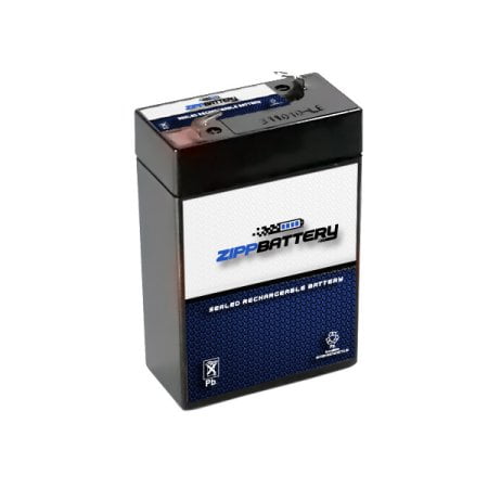 6V 4.5AH SLA Replacement Battery for Coleman 5348 Lantern by Zipp Battery 