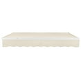 thumbnail image 4 of Awntech 12 Ft Maui Manual Heavy Duty Patio Retractable Awning (144in x 9.25in x 120in), Linen, 4 of 9