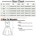 thumbnail image 2 of Lmnyox Flare Midi Dress for Women Ruffle Short Sleeve V Neck Dress Casual Elastic Waist Sundress, 2 of 5