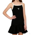 thumbnail image 5 of CYRBOKO Toddler Girls Dresses, Soft A-line Spaghetti Straps Summer Kids Clothes Black Size 2-3 T, 5 of 7