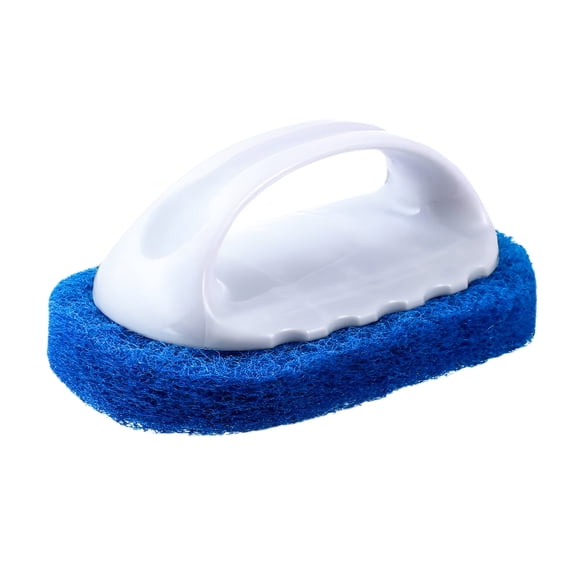 ACDANC Shower Bathtub Tub Tile Scrubber Cleaning Brush With Handle Non-Scratch Scouring Pads Scrub Brush for Cleaning Shower Bathroom Vessel Sinks Toilet Wall Floor
