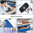 thumbnail image 4 of WWE Pencil Case, Durable Pencil Pouch with Big Capacity, Minimalist Portable Stationery Bag, Aesthetic Zipper Pencil Box, 4 of 8