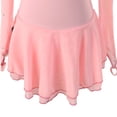 thumbnail image 4 of LIUHUO Pink Figure Skating DressSweet elegant Light close - fitting Dazzling Gracefully flowing Delicately charming, 4 of 8