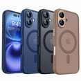 thumbnail image 7 of Kryonix Magnetic for iPhone 11 Case (Compatible with MagSafe) (Military Grade Drop Protection) Translucent Matte Shockproof Phone Cover,Purple/Blue/Pink/Black, 7 of 7