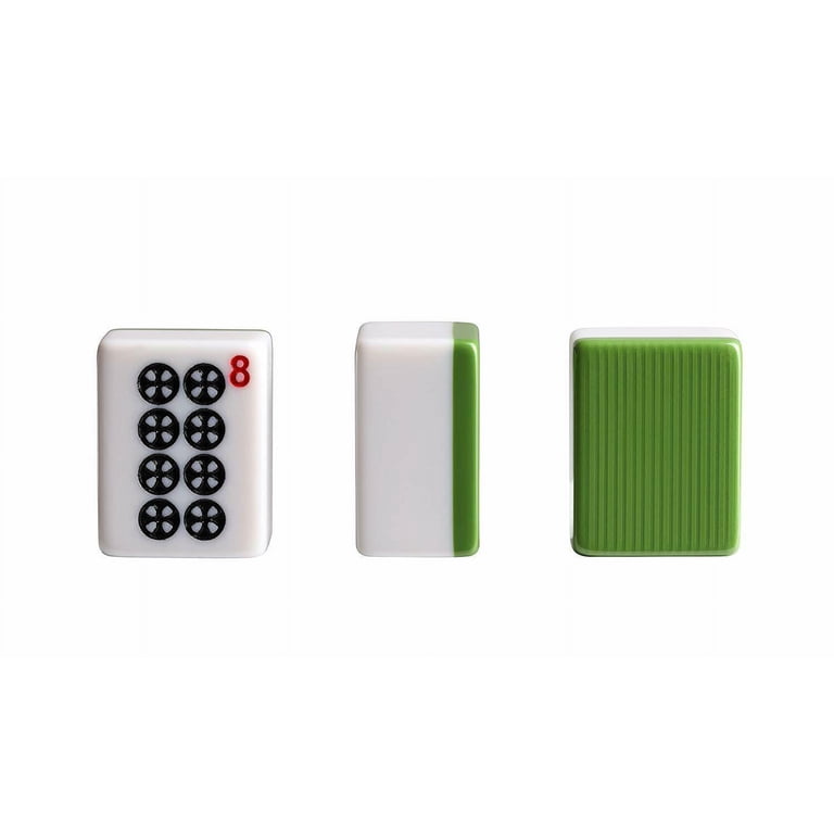 M36PH-1 Chinese Numbered X-Large Green Tiles Mahjong set / Board