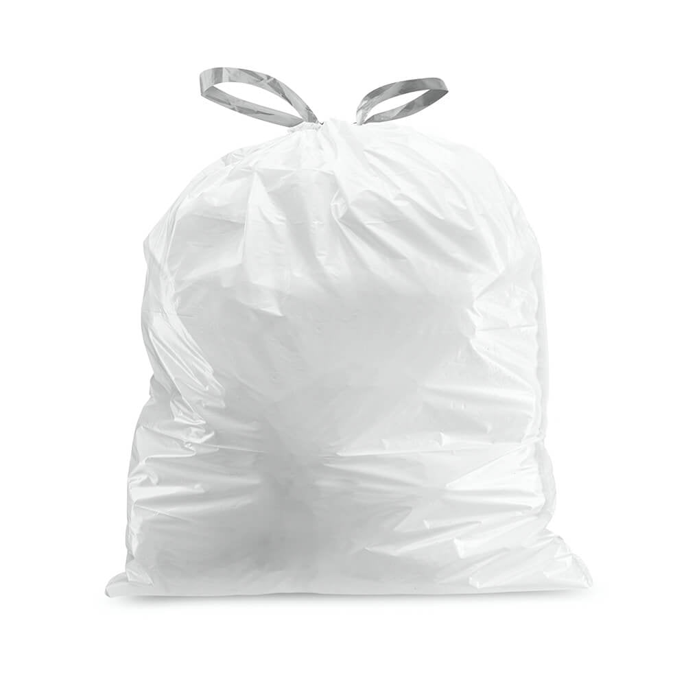 25 Liter Code F Liners Simplehuman Compatible Trash Bags 4-6 Gallon 120 ct 