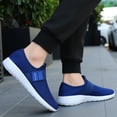 thumbnail image 3 of GLYGML Slip-On Mesh Sneakers - Men's Lightweight Breathable Casual Shoes Product Title, 3 of 5