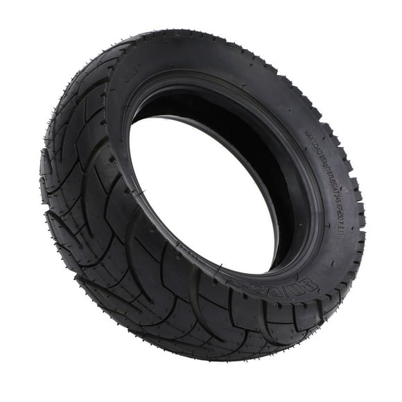 Vacuum Tire, 80/65-6 Rubber Material Electric Scooter Tire Flexible and Smooth for Front and Rear Wheels