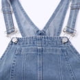 thumbnail image 7 of Yammkia Jeans Jumpsuit for Kids Little Big Girls Denim Overalls Washed for Soft Stretch Jeans Workwear 5-16 Years,9-10 Years, 7 of 7