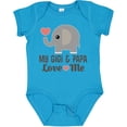 thumbnail image 3 of Inktastic My Gigi and Papa Love Me Boys or Girls Baby Bodysuit, 3 of 5