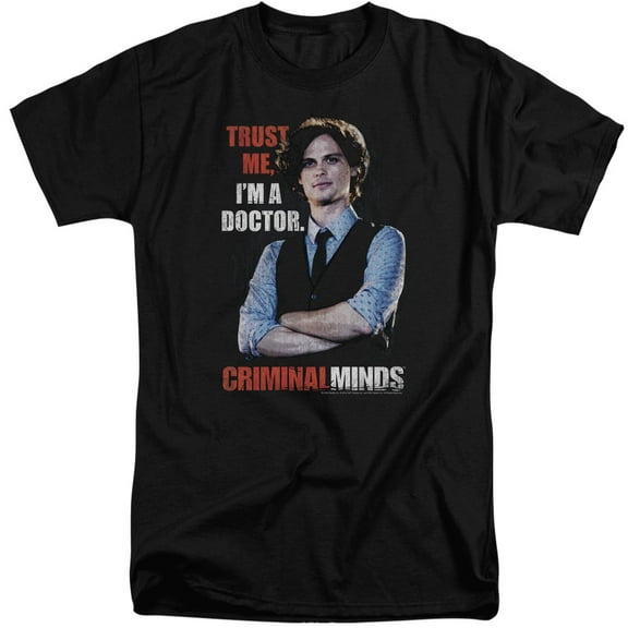 Criminal Minds - Trust Me - Tall Fit Short Sleeve Shirt - X-Large