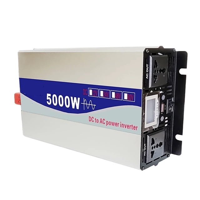 Pure Sine Wave Inverter 12v 110 220 4000W 5000W Power 12V 24V Converter Solar Car Inverterssa ,Advanced Charging Protection Design