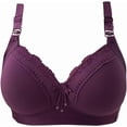 thumbnail image 4 of KONDYS Comfortable Women's Bra For All Seasons Wireless Sexy Back Supportive Design Plus Size Underwear Sexy Cozy Elastic Women's Bra, 4 of 4