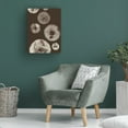 thumbnail image 2 of Canvas Wall Art - Pernille Folcarelli 'Mushroom 5 Dark Brown' Wall Art for Living Room, Bedroom, or Office Décor by Trademark Fine Art - 35 x 47 Inches, 2 of 4