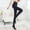 Navy, variant on Fashion Women Brushed Stretch Lined Thick Tights Warm Winter Pants Warm Leggings Pantyhose Pants Women's Legging Coffee One Size