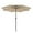 Beige, variant on Gymax 10FT Solar Patio Umbrella 112 LED Lighted Umbrella Outdoor Table Market Umbrella Navy