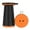 Orange, variant on Kayannuo Portable Telescopic Stool, Foldable Telescopic Light Adult Stool Easy To Carry Telescopic Stool Portable Stools for Adults