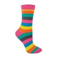 thumbnail image 1 of Miss Sparrow - Ladies Breathable Soft Novelty Bamboo Socks | Patterned Striped Polka Dot Socks, 1 of 2