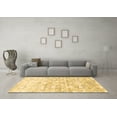 thumbnail image 3 of Ahgly Company Indoor Square Abstract Brown Contemporary Area Rugs, 3' Square, 3 of 4