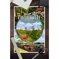 thumbnail image 3 of Charlotte, North Carolina, Montage Scenes (12x18 Wall Art Poster, Room Decor), 3 of 3