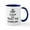 White/Navy Inside, variant on CafePress - Keep Calm And Trust The Chaplain Mugs - 11 oz Ceramic Mug - Novelty Coffee Tea Cup